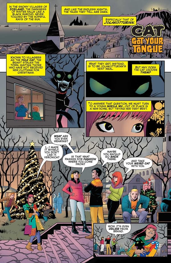 Interior preview page from Archie Horror Presents: Chilling Adventures