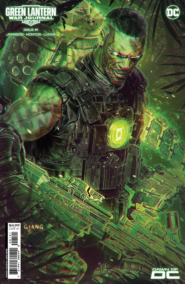 Cover image for Green Lantern: War Journal #1