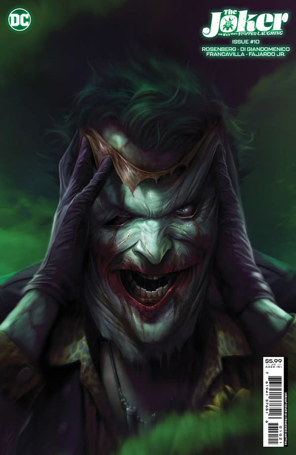 Cover image for Joker: The Man Who Stopped Laughing #10