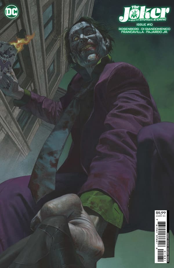 Cover image for Joker: The Man Who Stopped Laughing #10
