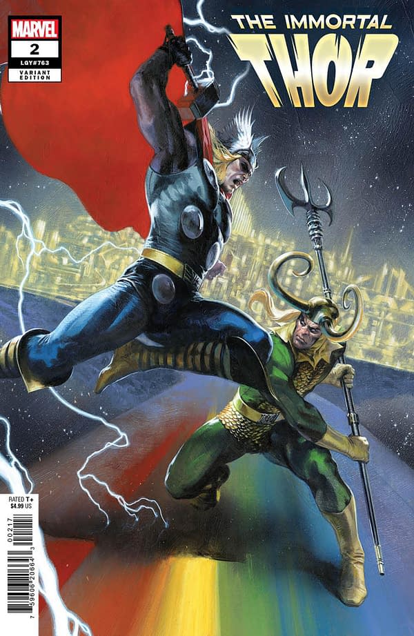 Cover image for IMMORTAL THOR 2 GABRIELE DELL'OTTO VARIANT