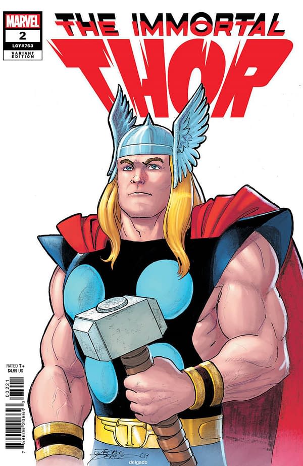 Cover image for IMMORTAL THOR 2 GEORGE PEREZ VARIANT
