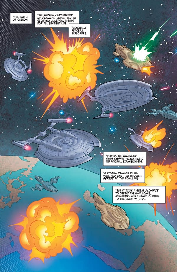 Interior preview page from Star Trek: Picard's Academy #1