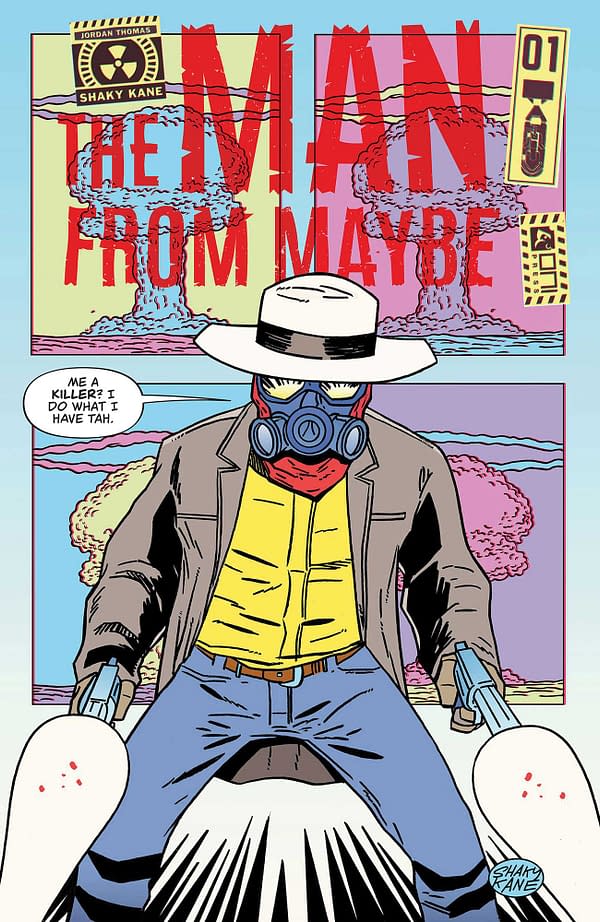 Oni's Man From Maybe #1 Published With Surprise Word Balloon Variants