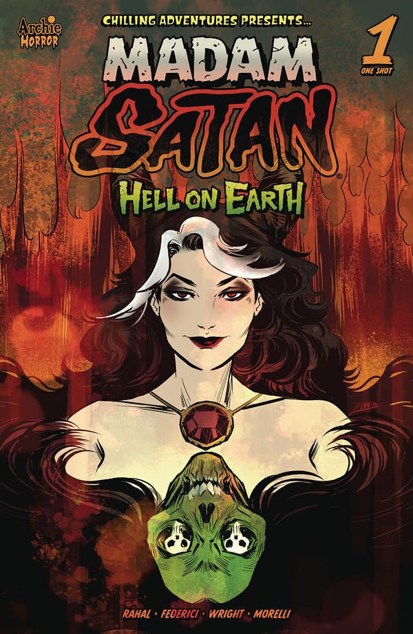 Cover image for CHILLING ADV MADAM SATAN HELL ON EARTH CVR B SOO LEE (MR)