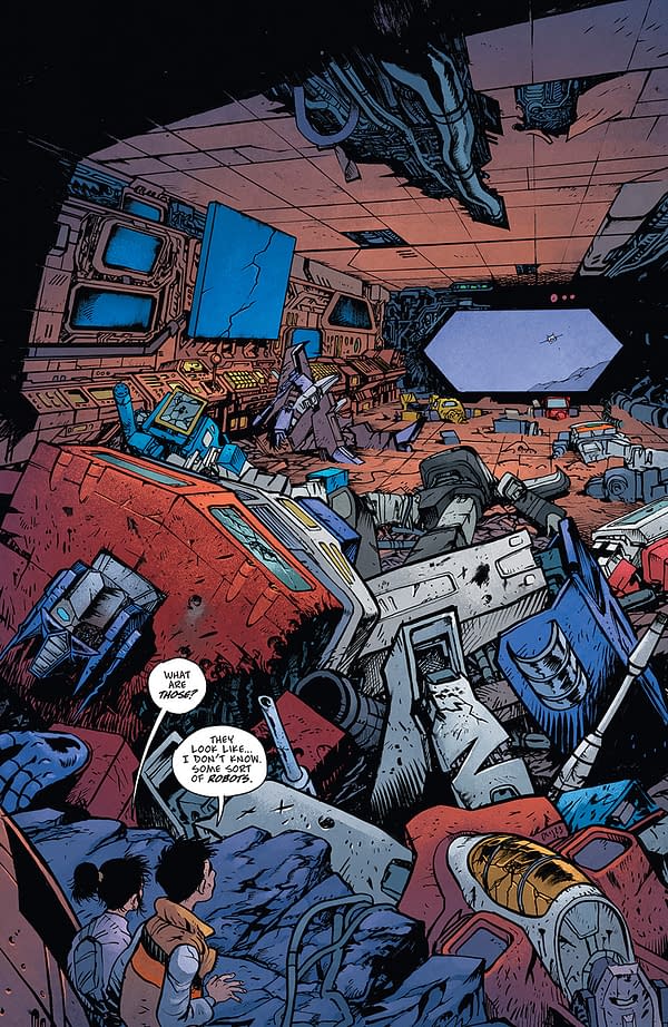 There Is Absolutely Nothing To Spoil About Transformers #1 Except That It's Transformers