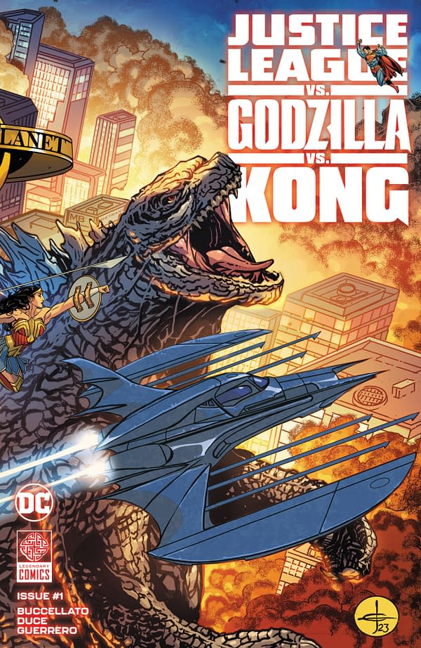 Cover image for Justice League vs. Godzilla vs. Kong #1