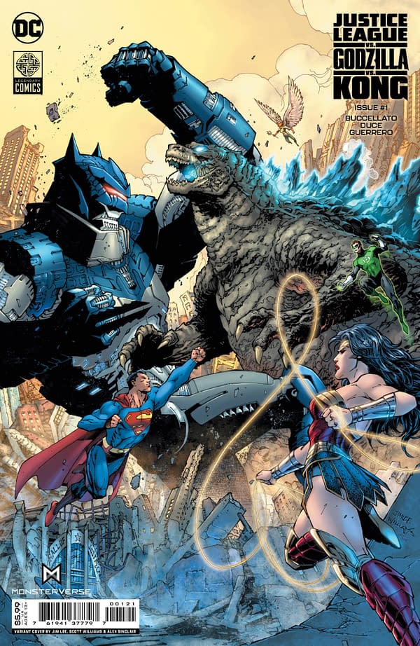 Cover image for Justice League vs. Godzilla vs. Kong #1