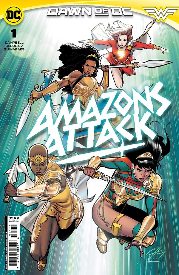 Cover image for Amazons Attack #1