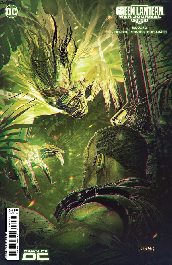 Cover image for Green Lantern: War Journal #2