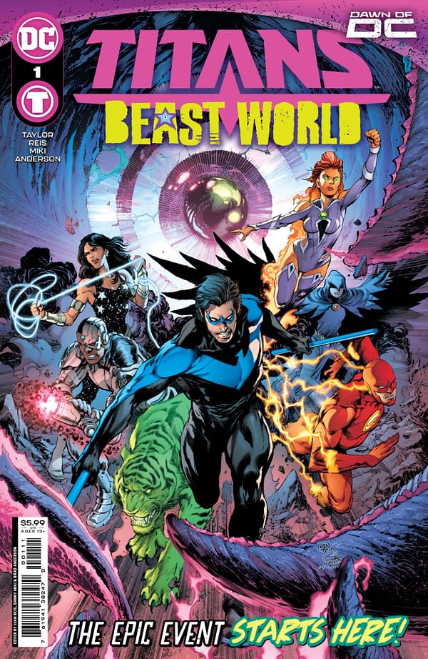 Cover image for Titans: Beast World #1