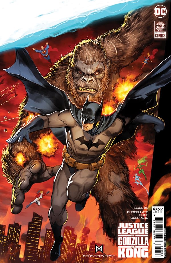 Cover image for Justice League vs. Godzilla vs. Kong #2
