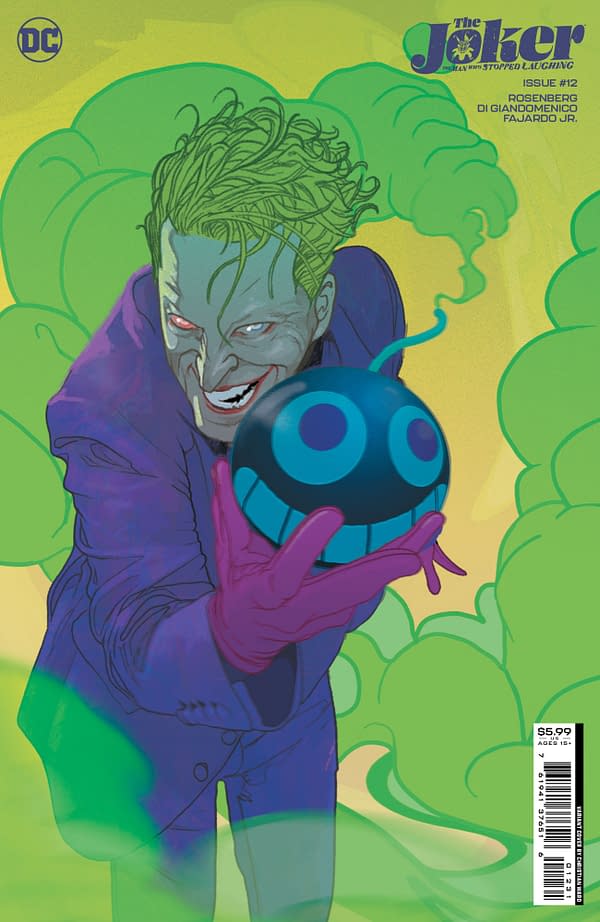 Cover image for Joker: The Man Who Stopped Laughing #12