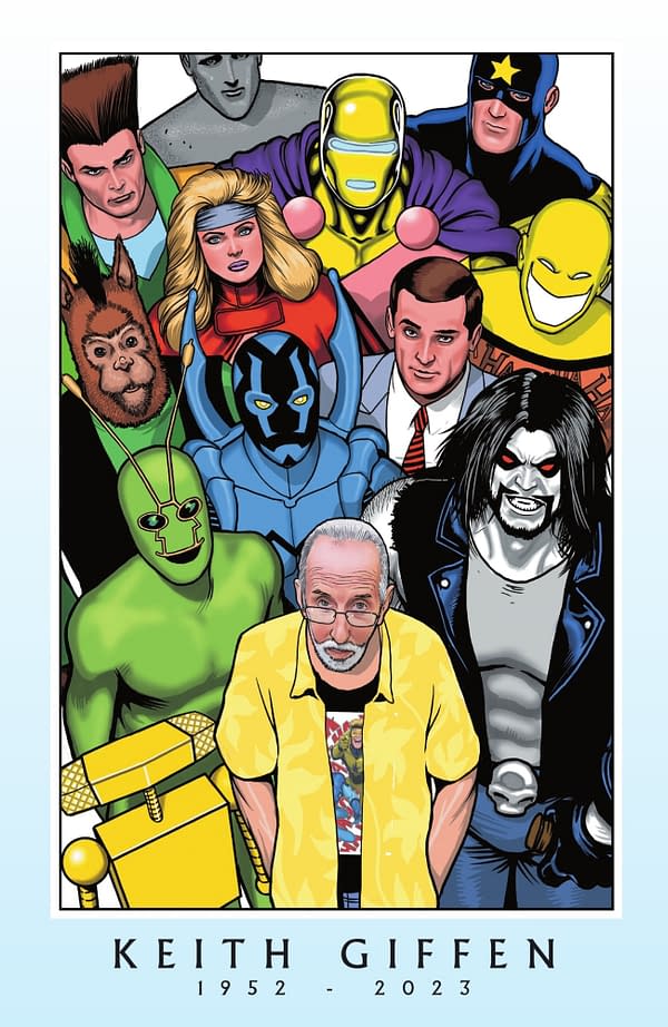 DC Runs A Memorial For Keith Giffen In Its Comics