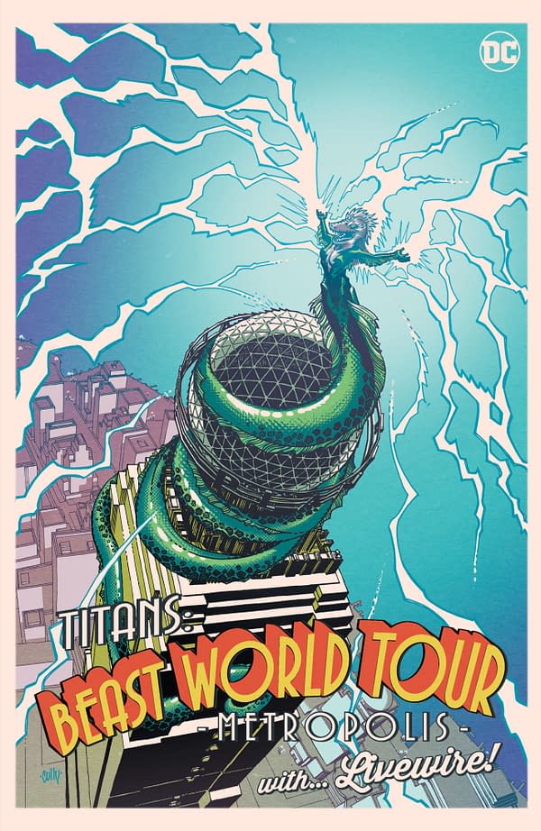 Cover image for Titans: Beast World - Tour Metropolis #1