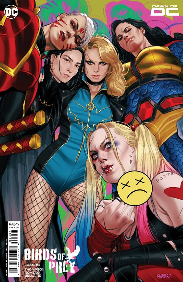 Cover image for Birds of Prey #4