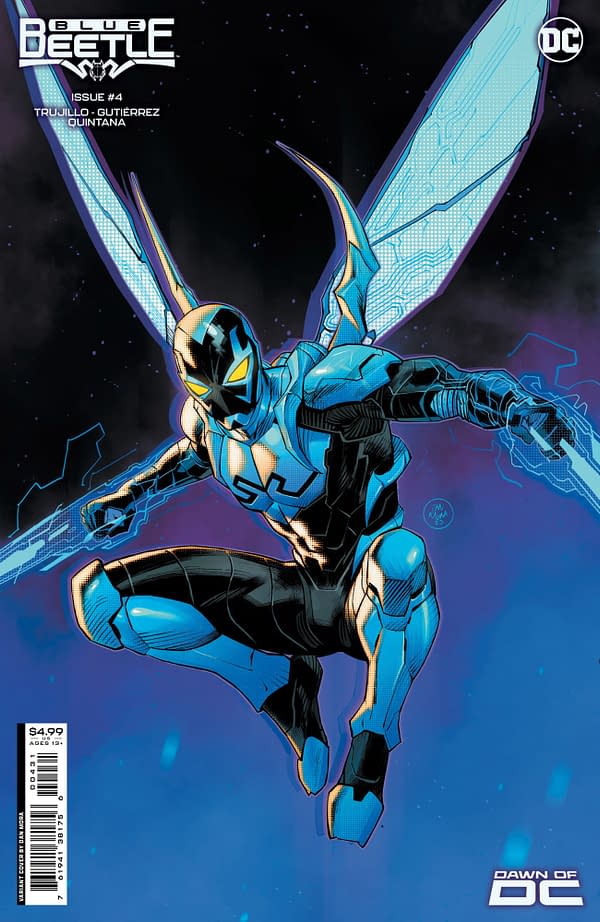 Cover image for Blue Beetle #4