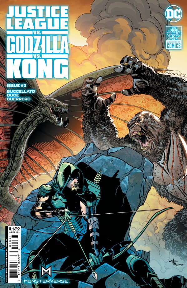 Cover image for Justice League vs. Godzilla vs. Kong #3