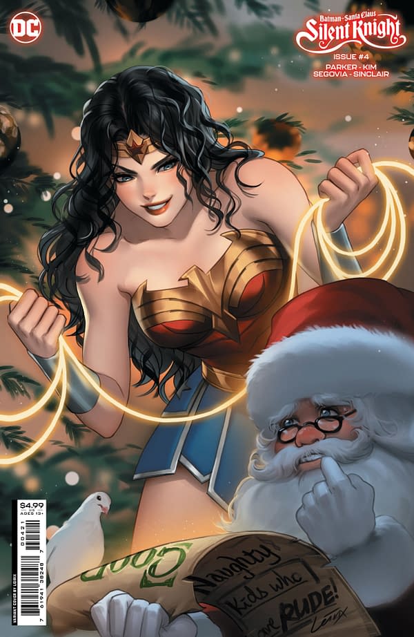 Cover image for Batman/Santa Claus: Slilent Knight #4