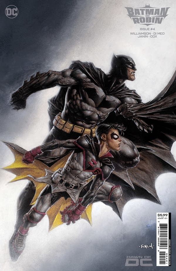 Cover image for Batman and Robin #4