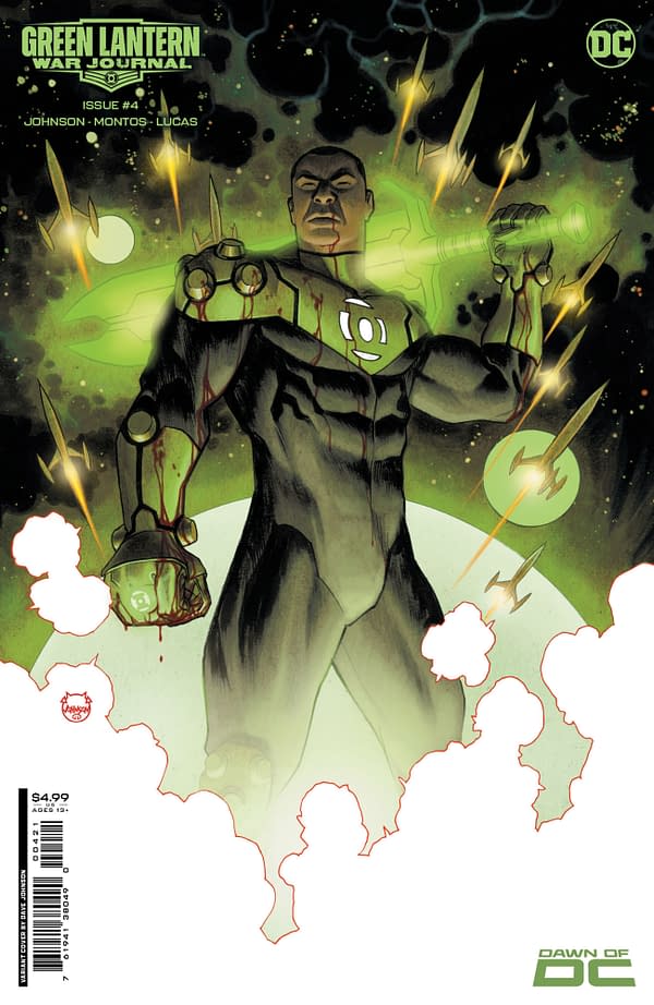 Cover image for Green Lantern: War Journal #4