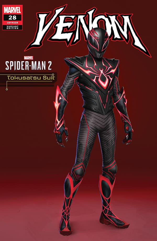 Cover image for VENOM 28 TOKUSATSU SUIT MARVEL'S SPIDER-MAN 2 VARIANT