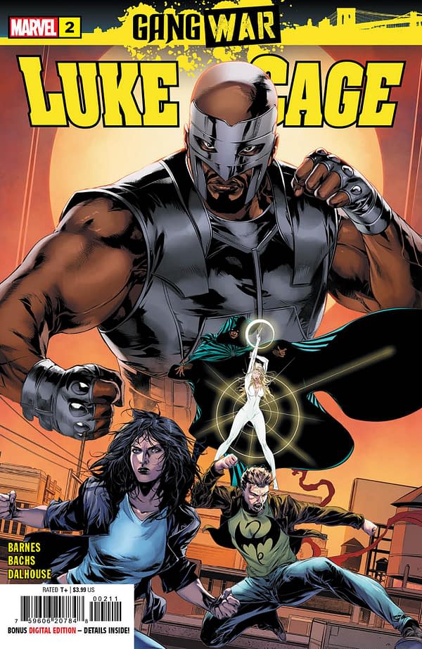 Cover image for LUKE CAGE: GANG WAR #2 CAANAN WHITE COVER