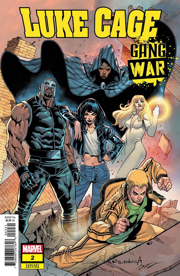 Cover image for LUKE CAGE: GANG WAR 2 SERGIO DAVILA CONNECTING VARIANT [GW]