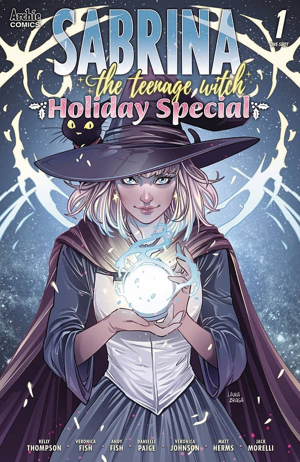 Cover image for SABRINA TEENAGE WITCH HOLIDAY SPECIAL CVR B BRAGA
