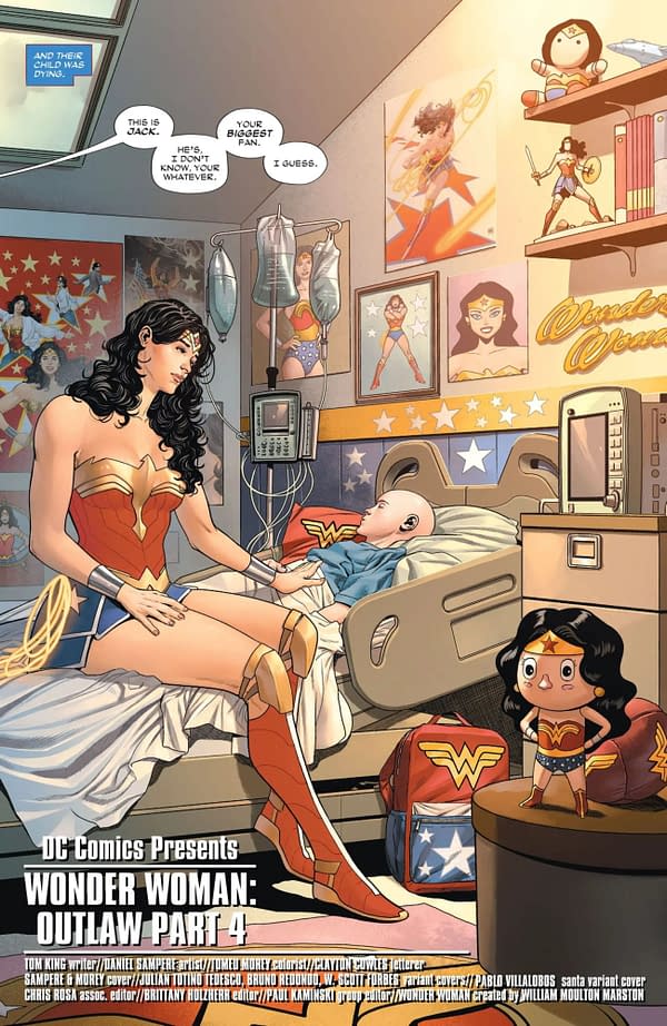 Interior preview page from Wonder Woman #4
