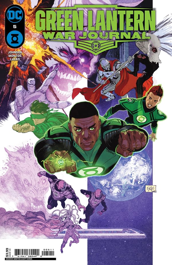 Cover image for Green Lantern: War Journal #5