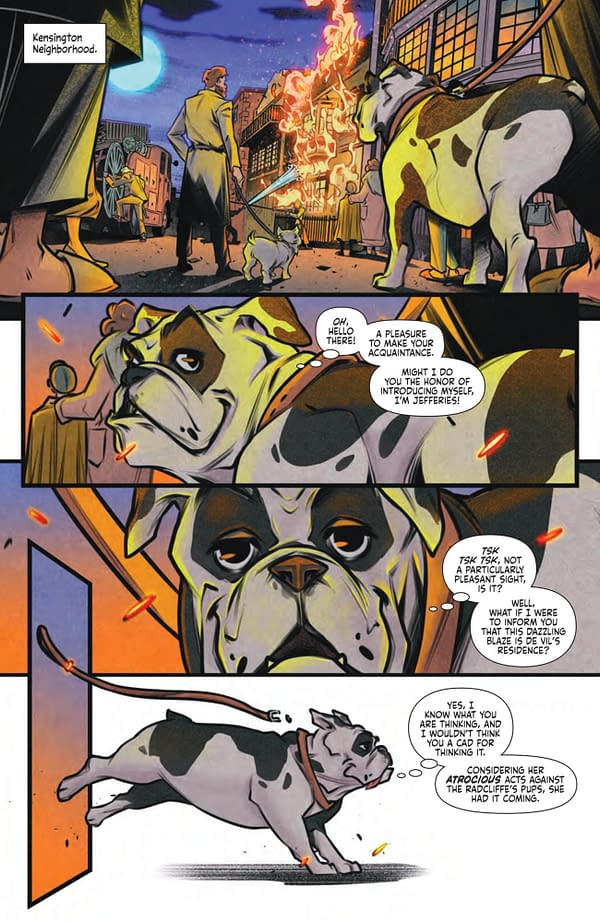 Interior preview page from Disney Villains: Cruella De Vil #1