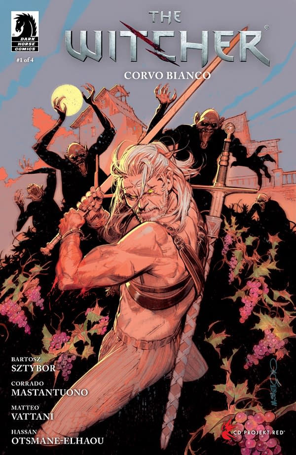 Corrado Mastantuono's US Comics Debut in The Witcher: Corvo Bianco