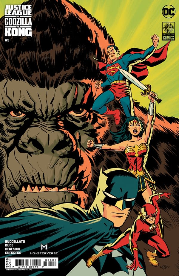 Cover image for Justice League vs. Godzilla vs. Kong #5