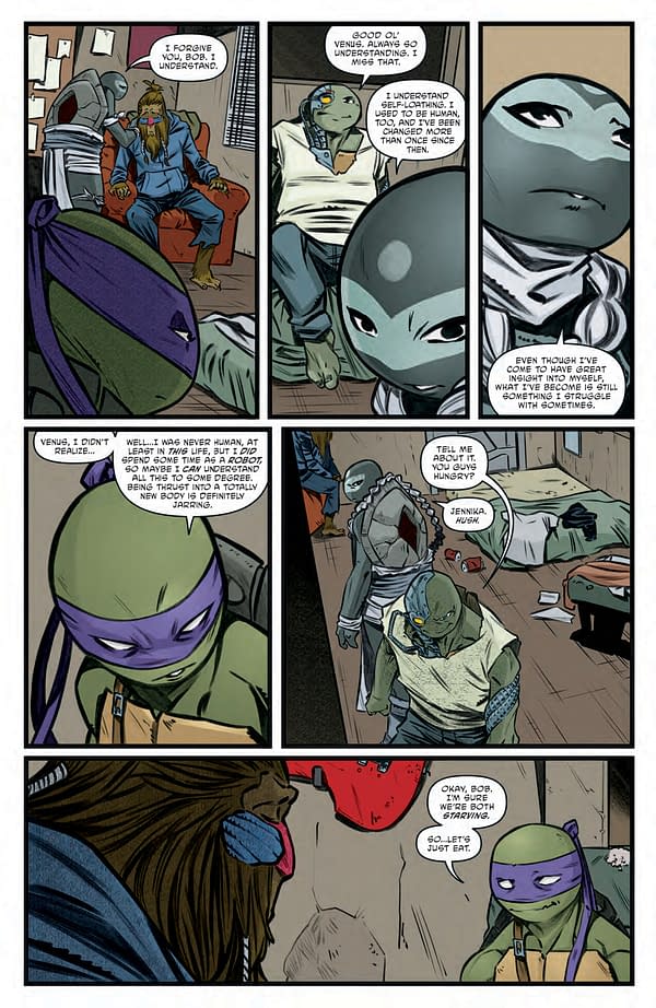 Interior preview page from TEENAGE MUTANT NINJA TURTLES #148 VINCENZO  FEDERICI COVER