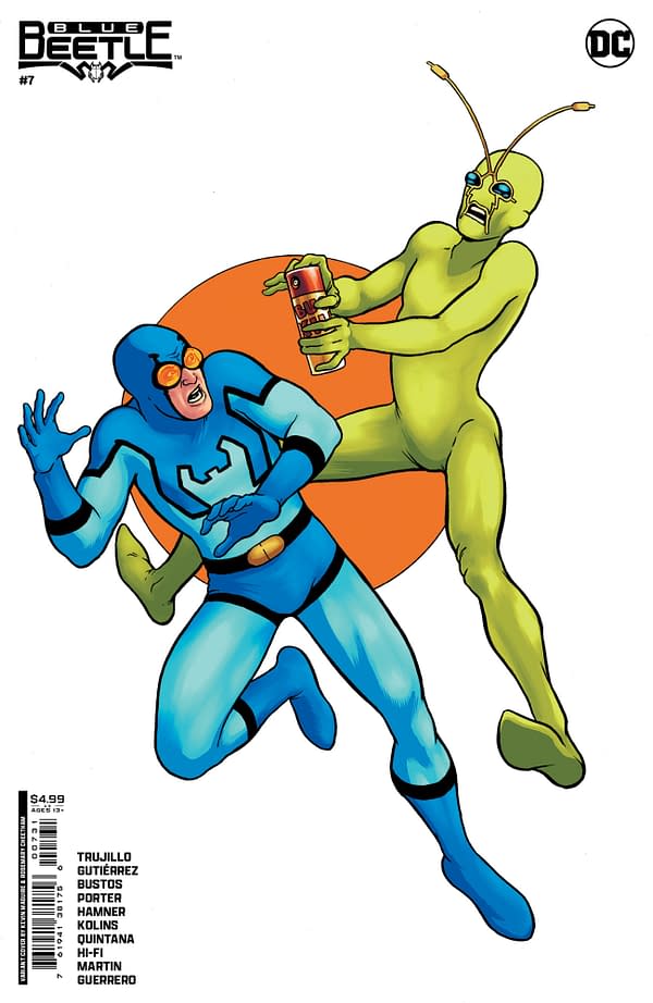 Cover image for Blue Beetle #7