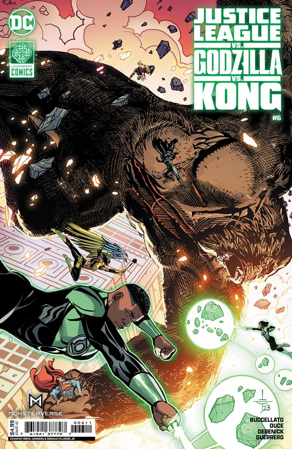 Cover image for Justice League vs. Godzilla vs. Kong #6