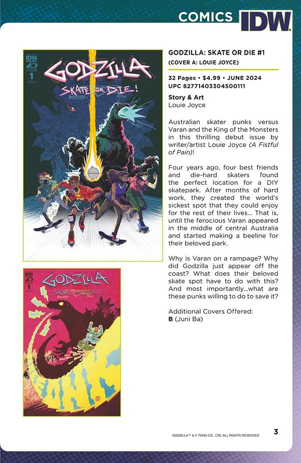 IDW June 2024 Solicits