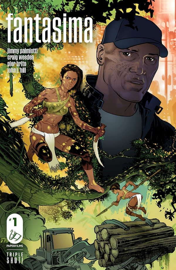 Jimmy Palmiotti's "Jungle Girl" Comic, Fantasima, With Amanda Conner