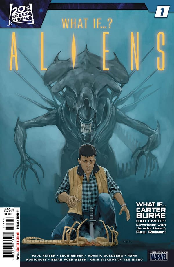 Cover image for ALIENS: WHAT IF #1 PHIL NOTO COVER