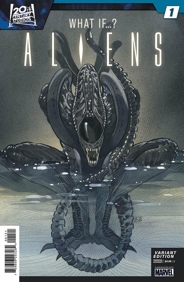 Cover image for ALIENS: WHAT IF...? #1 PEACH MOMOKO VARIANT