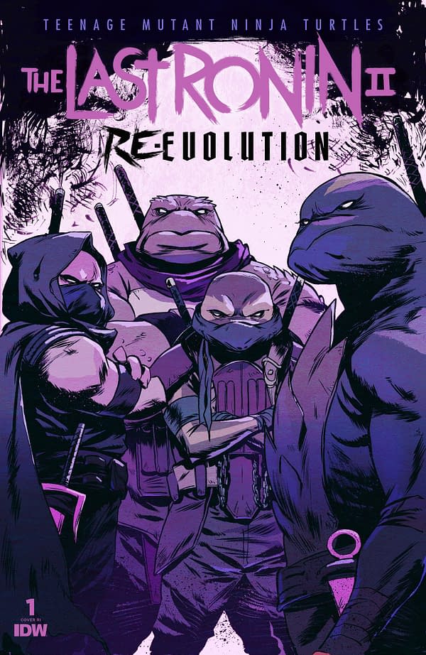 Cover image for Teenage Mutant Ninja Turtles: The Last Ronin II--Re-Evolution #1 Variant RI (50)  (Greene)