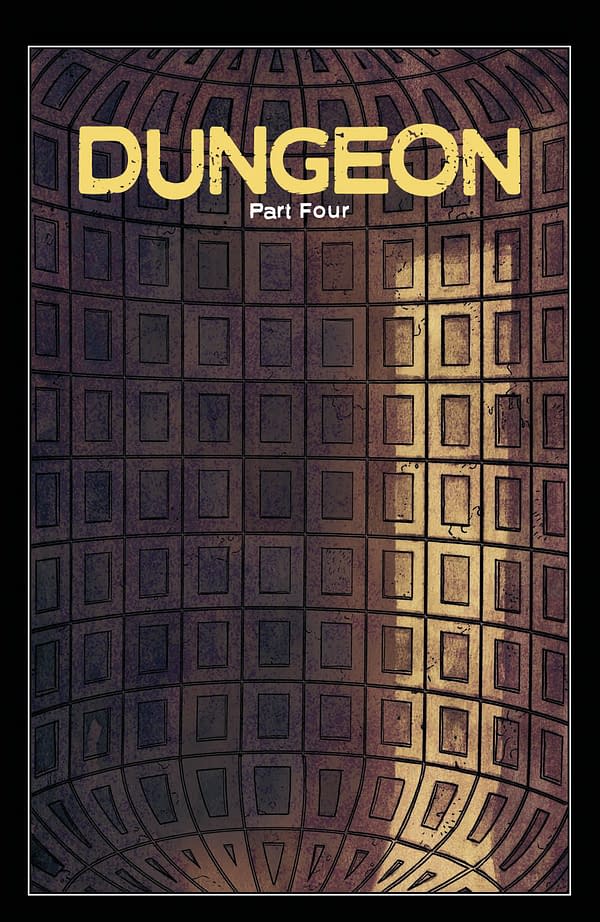 Interior preview page from DARK SPACES: DUNGEON #4 HAYDEN SHERMAN COVER