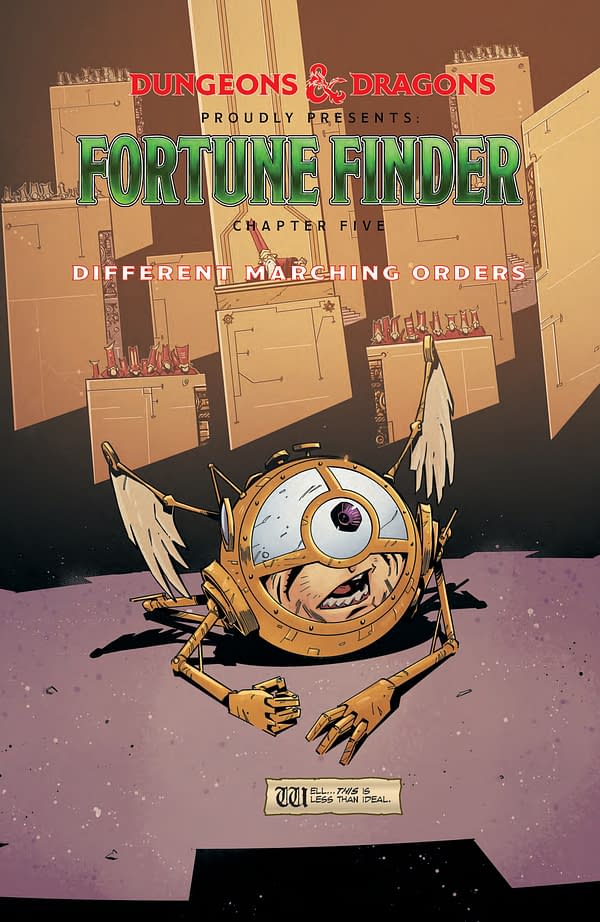 Dungeons and Dragons: Fortune Finder #5 Preview: Dicey Decisions