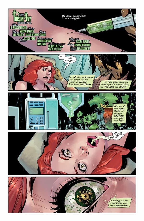 Interior preview page from Poison Ivy #21