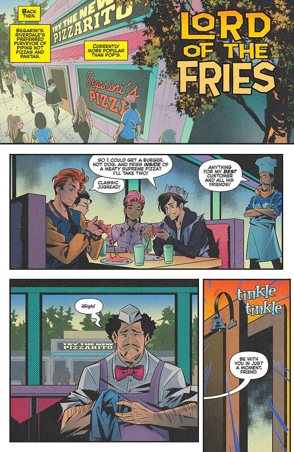 Pop's Chocklit Shoppe Of Horrors Fresh Meat #1 Preview: Dine in