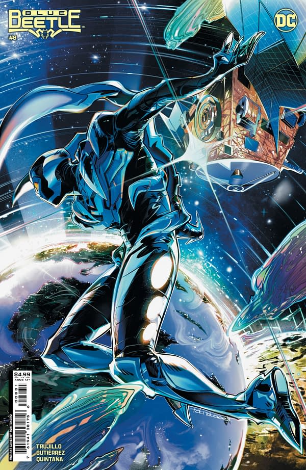 Cover image for Blue Beetle #8