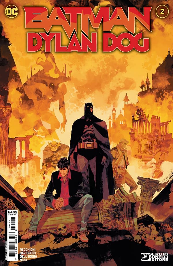 Cover image for Batman: Dylan Dog #2