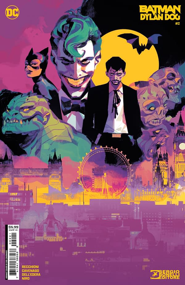 Cover image for Batman: Dylan Dog #2
