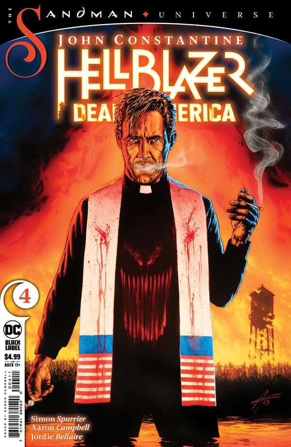 Cover image for John Constantine Hellblazer: Dead in America #4